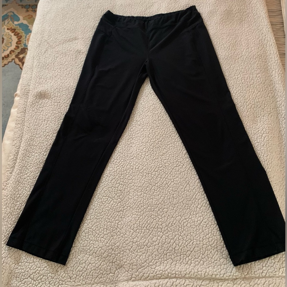 LL Bean Black Yoga Pants Size: Large